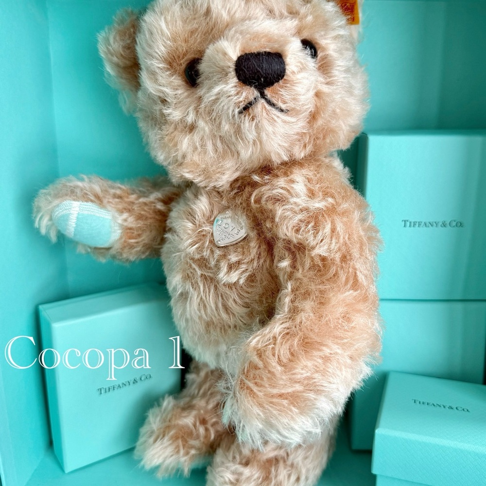 ❤️ Tiffany & Co.❤️ x Steiff RARE Teddy Bear Stuffed Animal 🧸 - Picture 12 of 13